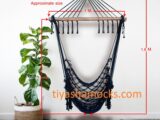 Pausa Hanging chair – Black