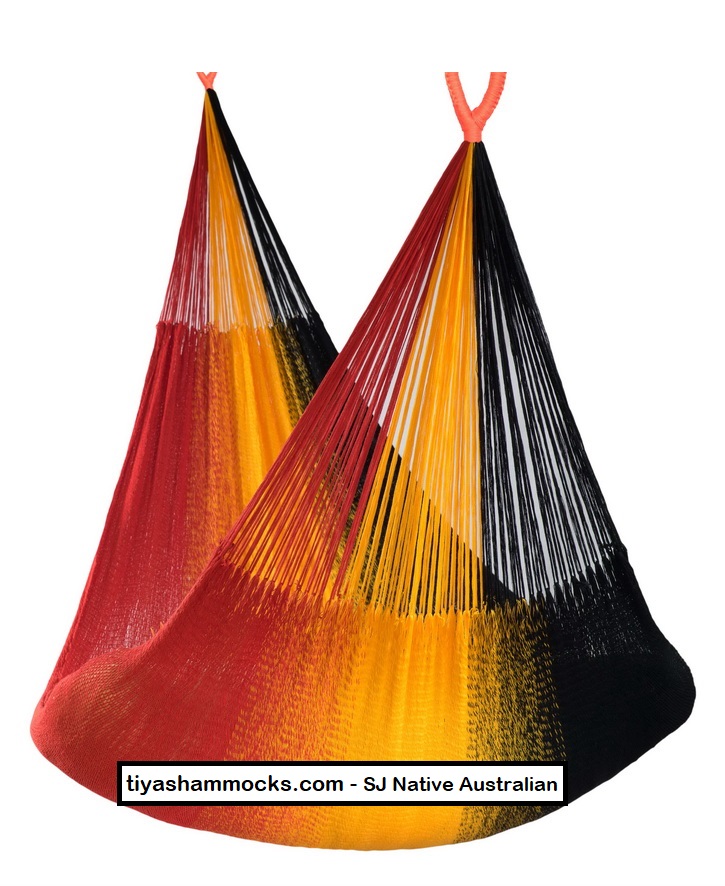 Tiya's Hammocks Super hammock SJ Native Australian